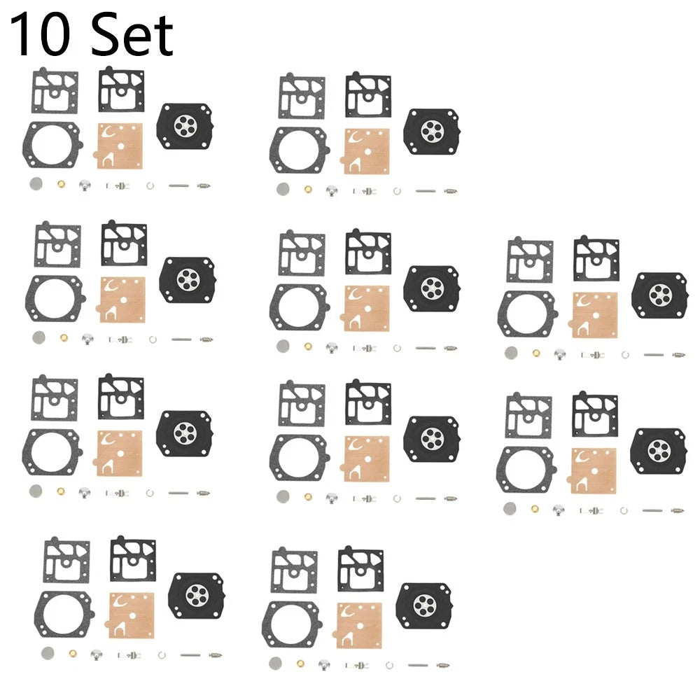 Set of 10 Carburetor Diaphragm Kit for Walbro K22-HDA (Chainsaw)