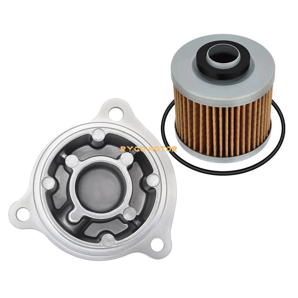 Oil Filter Set with Cover & O-Ring for Yamaha V Star 1100 (1999–2009)