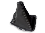 Leather Manual Shift Boot Cover for Nissan Skyline R32 (1989–1993) White Stitch