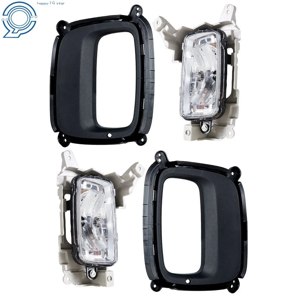 Set of 2 Fog Light Lamps with Bezel for Kia Sorento (2014–2015)