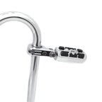 1.25" Chrome FootPeg with 32mm Clamps for Harley Touring Road King