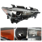 Replacement Headlight for Mazda CX-5 (2017–2021) Right Passenger Black LED