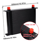 30 Rows 10AN Stacked Plate Oil Cooler for Universal Engine Transmission