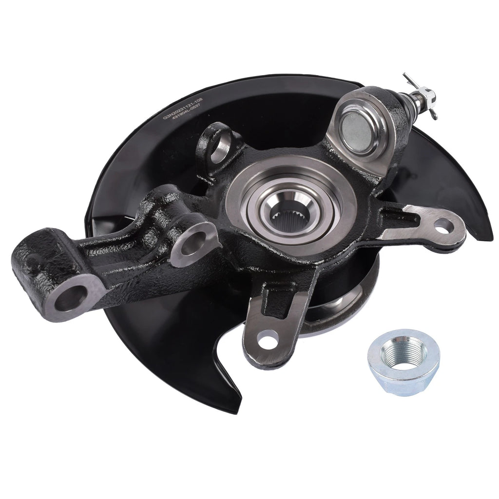 Front Left Steering Knuckle & Wheel Hub Bearing 698-495 for Honda Civic (2003–2005)