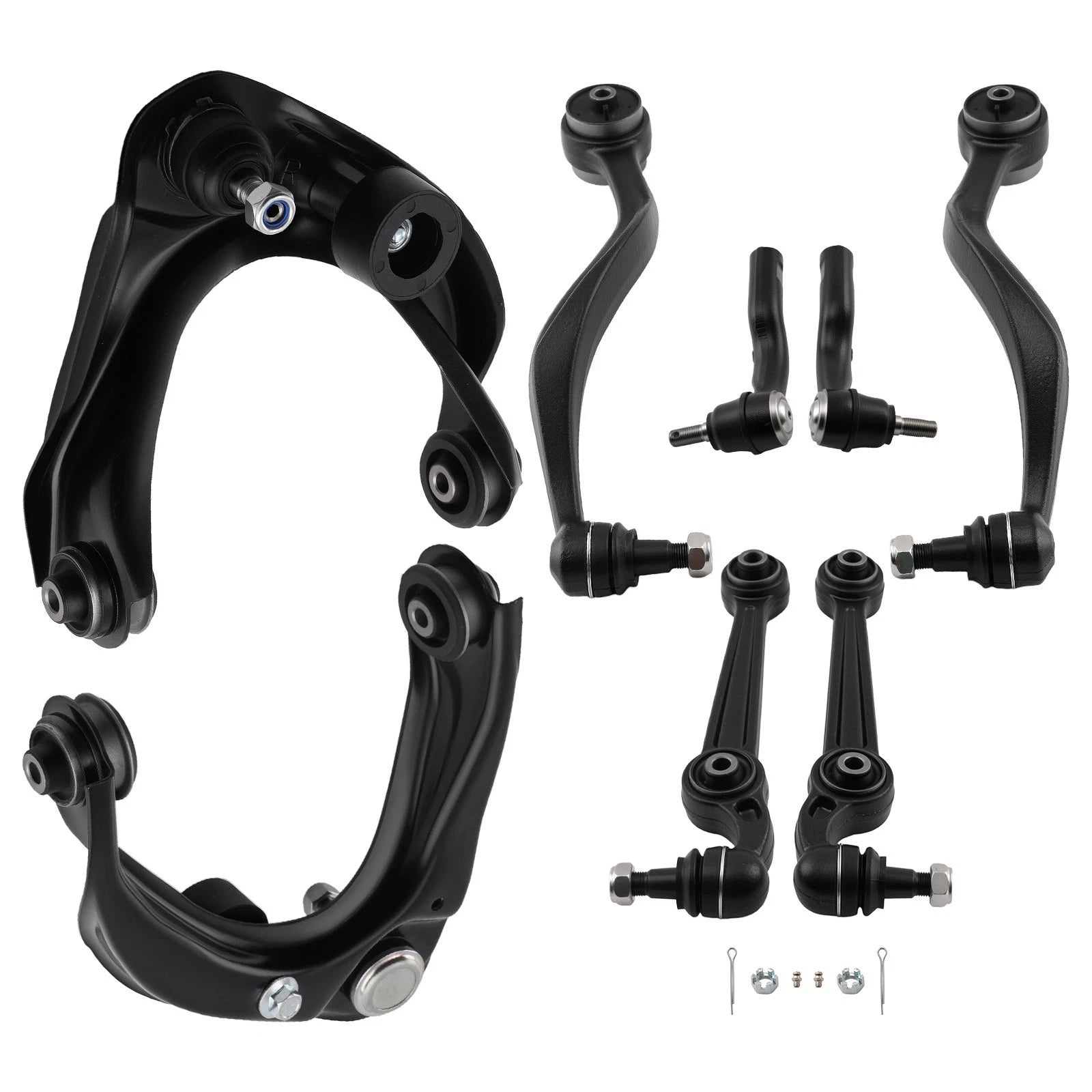 8Pcs Control Arm Tie Rod for Ford Fusion/Lincoln MKZ (2007–2012) K620636
