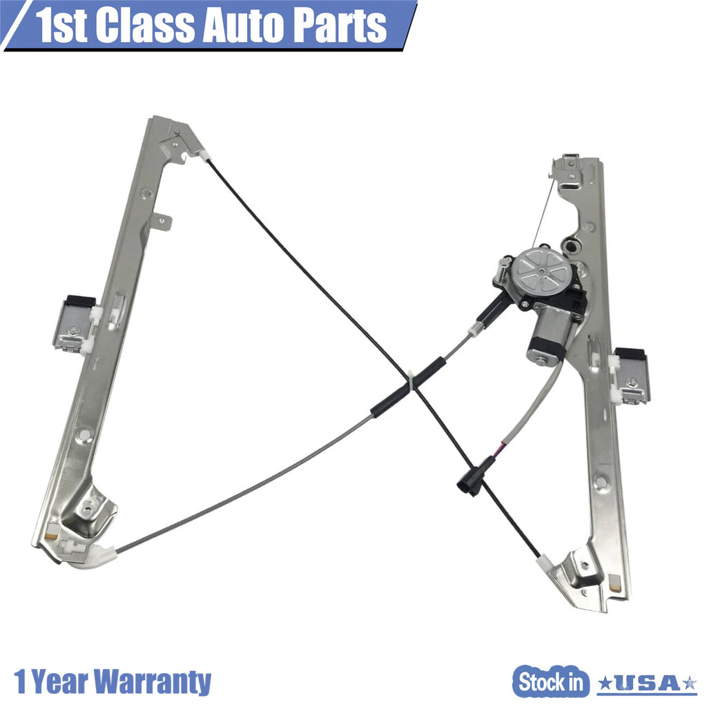 Power Window Regulator Motor Assembly for Chevy GMC Cadillac (2000-2006)