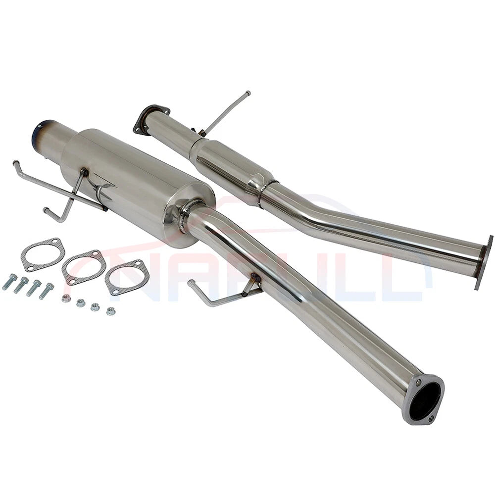 4" Burnt Tip Stainless Exhaust System for Nissan 240SX S13 (1989–1994)