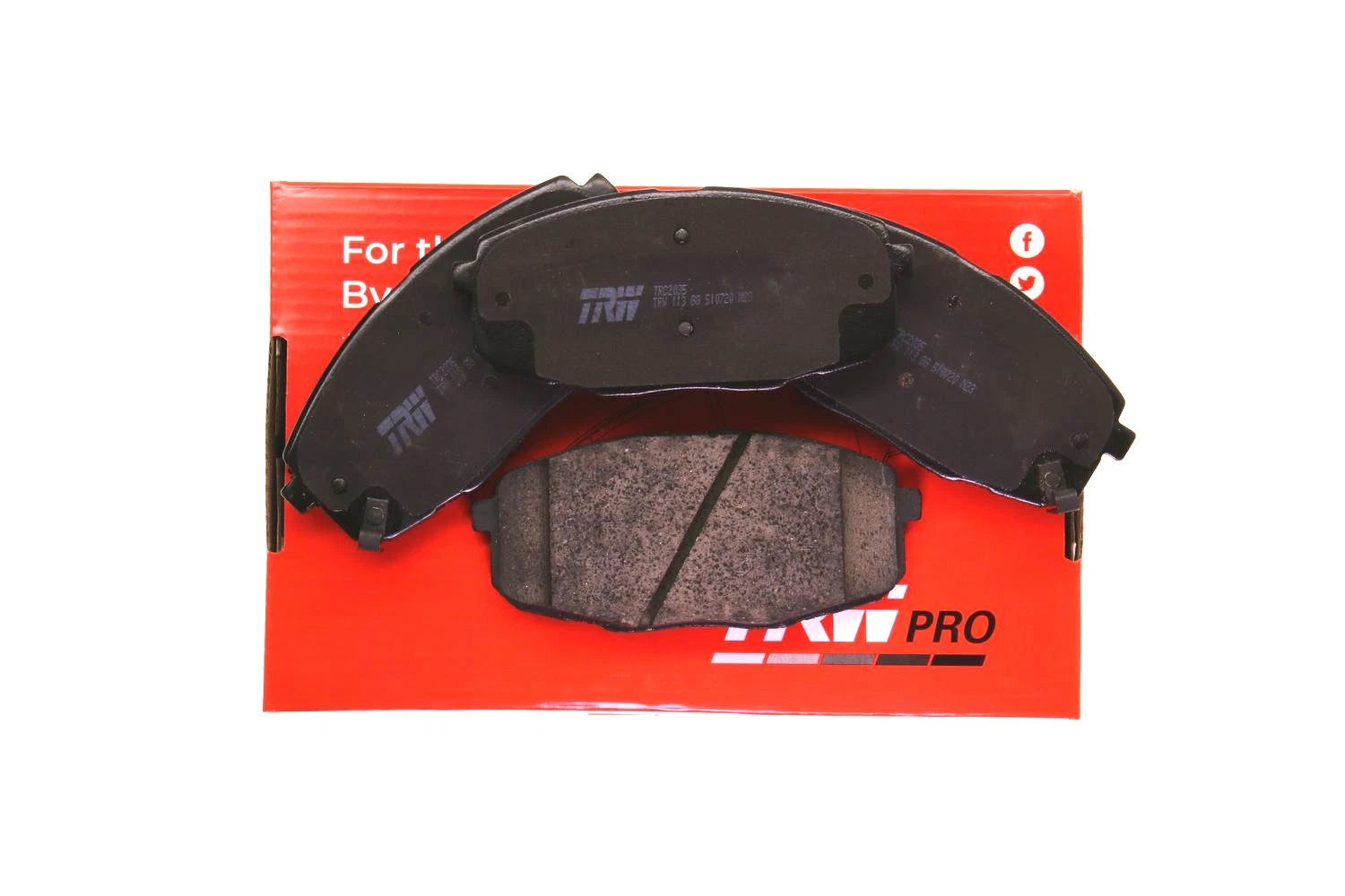 Set of 4 Front Disc Brake Pads for Kia Soul (2017-2019)