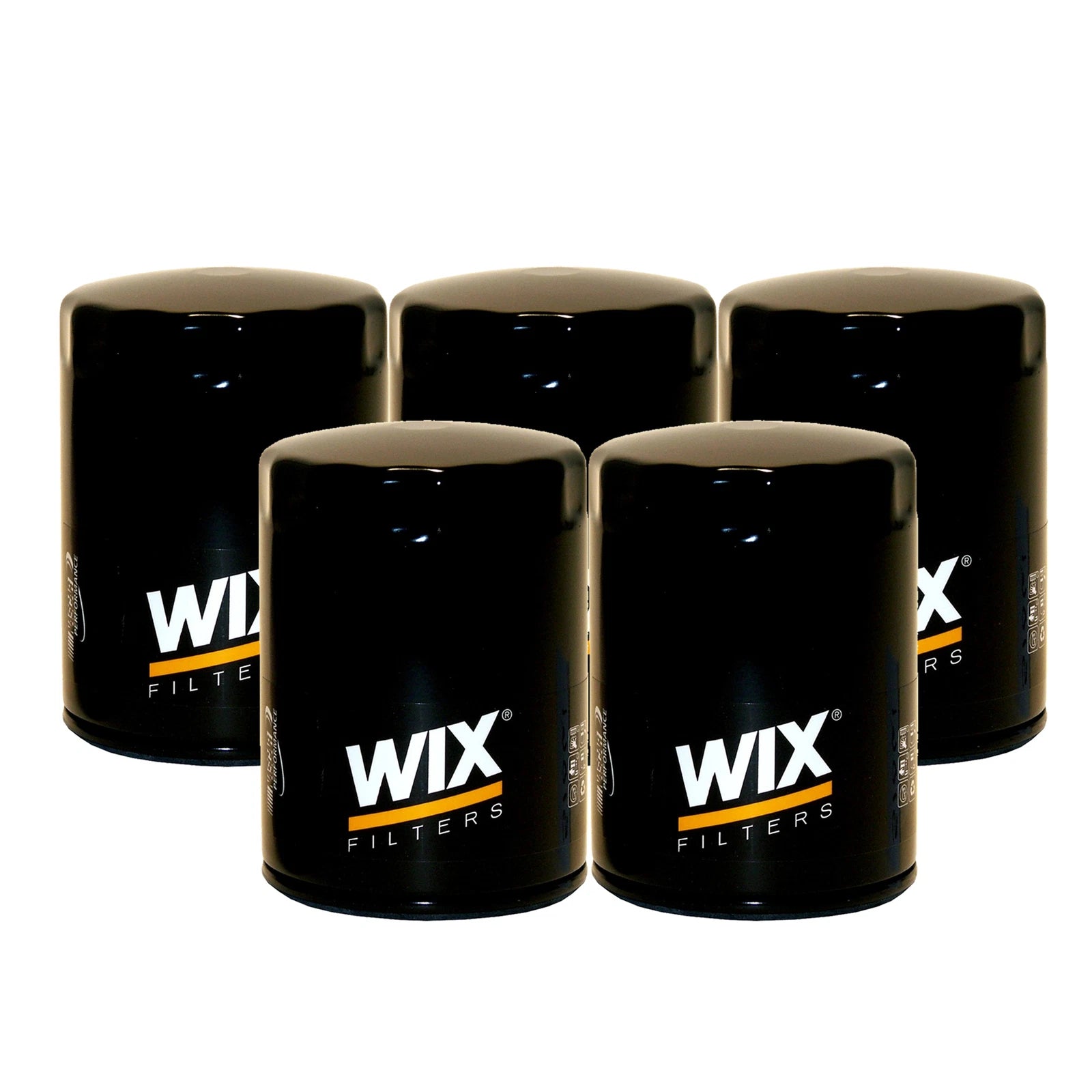 Set of 5 Engine Oil Filters for Blue Bird Chevrolet Ford GMC Isuzu OHV