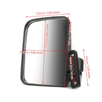 Side Mirrors for Club Car, EZ-GO, Yamaha T9 (Fits )