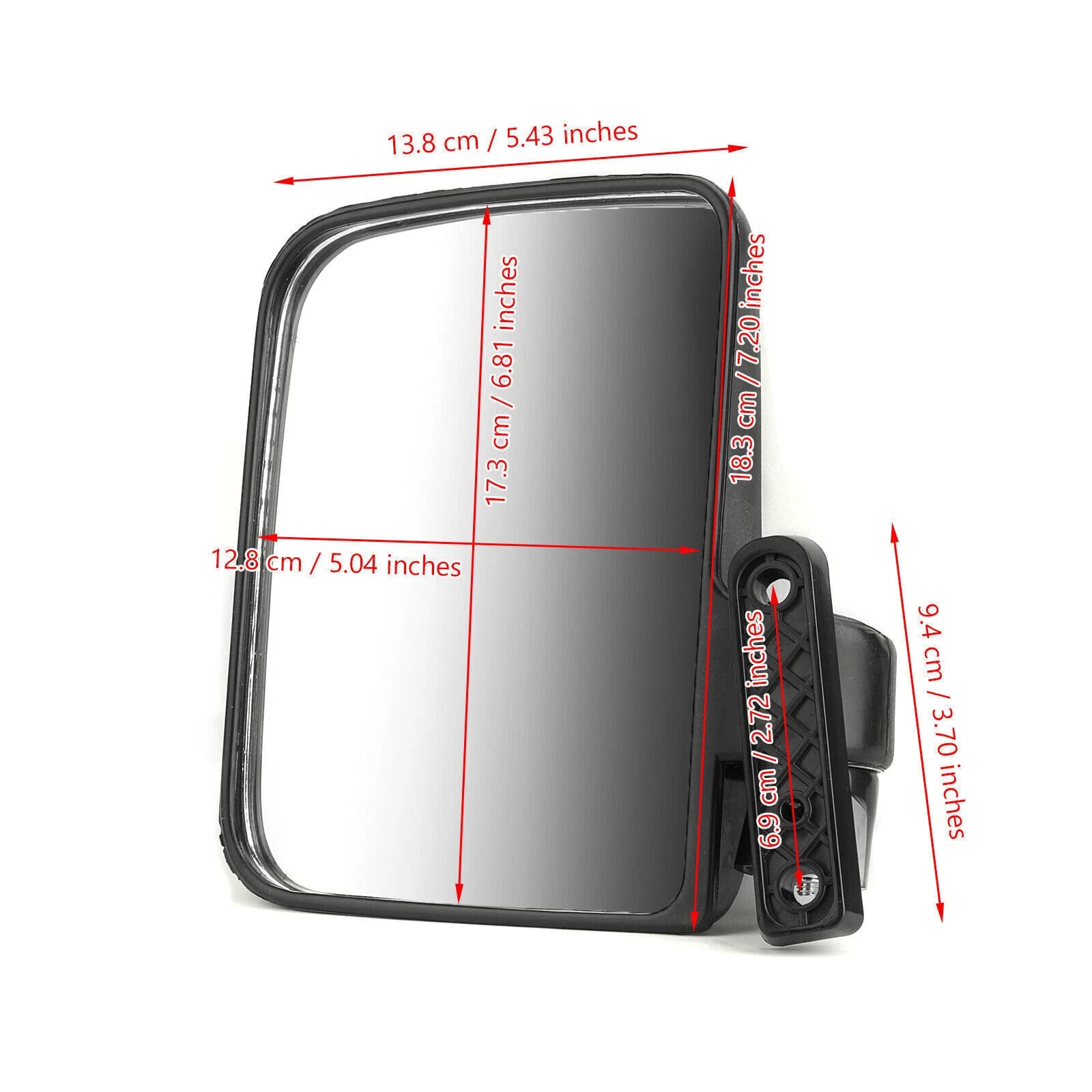 Side Mirrors for Club Car, EZ-GO, Yamaha T9 (Fits )