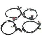 Set of 4 ABS Wheel Speed Sensors for Mercedes-Benz C300 (2007–2013)