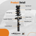 Front Struts w/ Sway Bar Links for Toyota Camry Avalon ES350 (2006–2012)