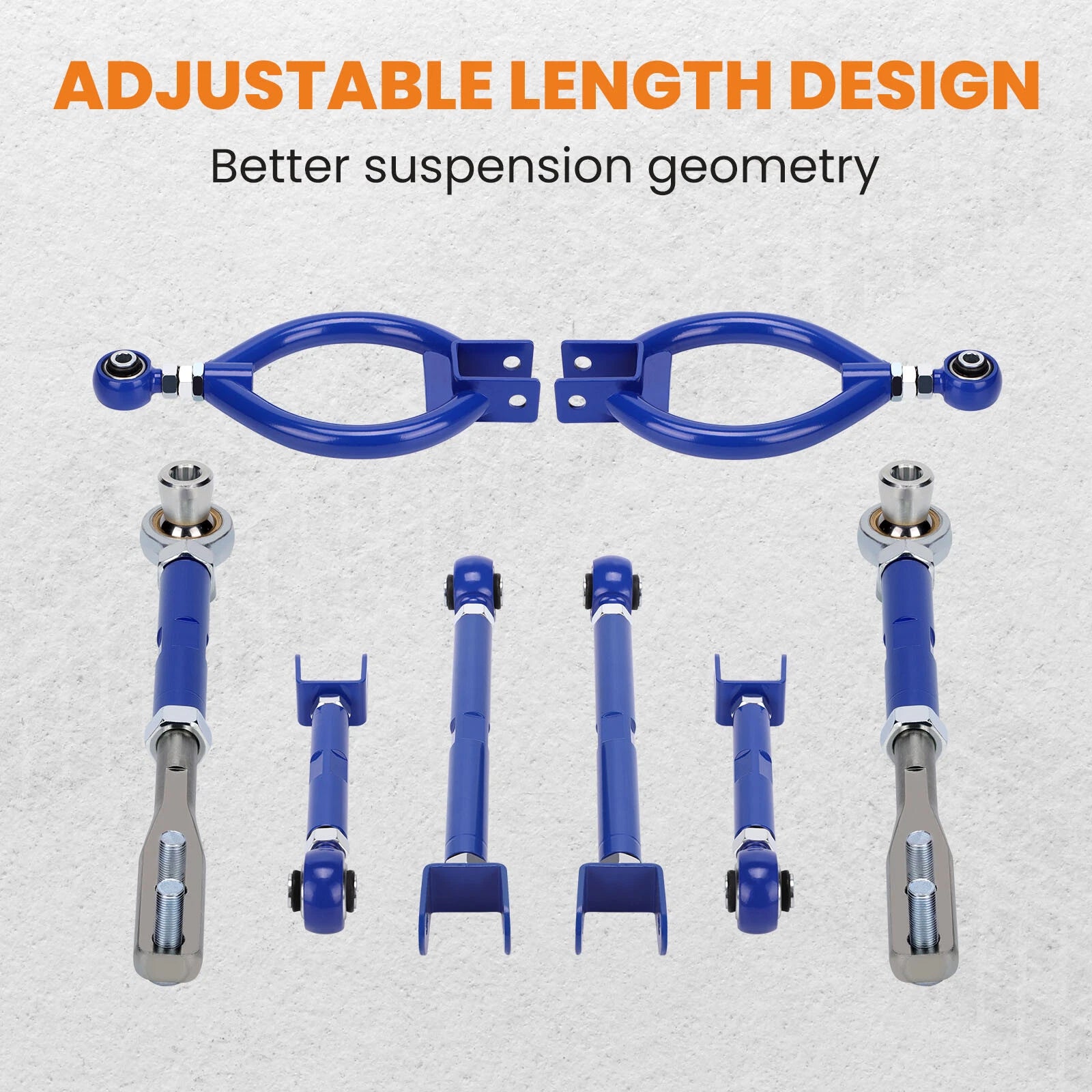 Rear Camber Kit & Traction Control Arms for Nissan 240SX (1989–1994)