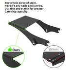 Chopped Trunk Mount Rack for Harley Touring Road King (1997–2008)