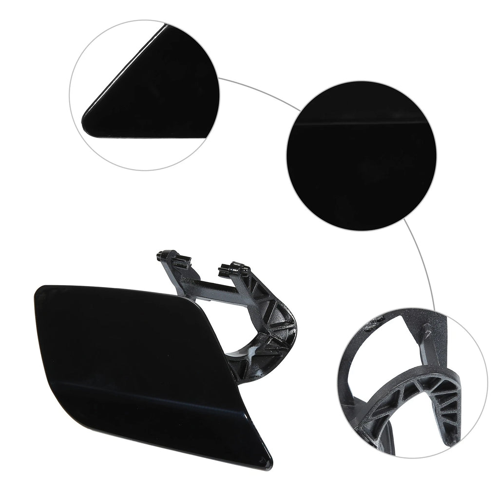 Bumper Washer Nozzle Cover for Mercedes-Benz E550 (2007–2010) Black