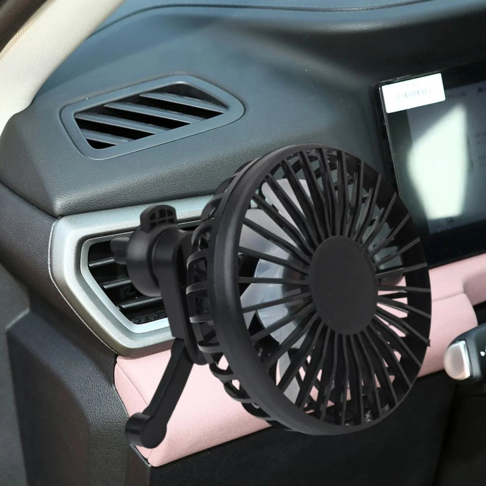 USB Interface for Car Fan Low Noise 3-Speed