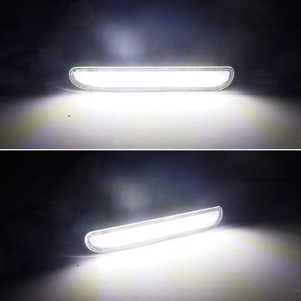 Clear White LED Rear Side Marker Light for Ford Mustang (1994–1998)