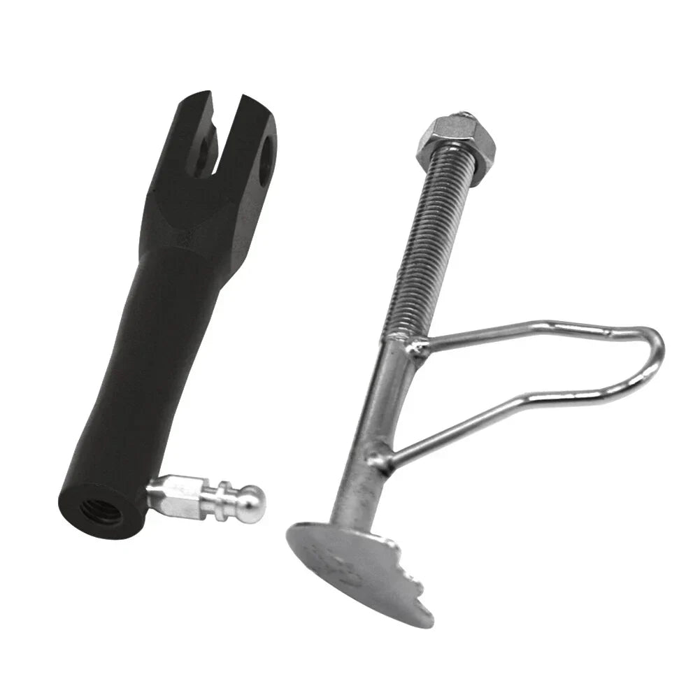 Adjustable Non-Slip Black Motorcycle Foot Side Stand for Make & Model