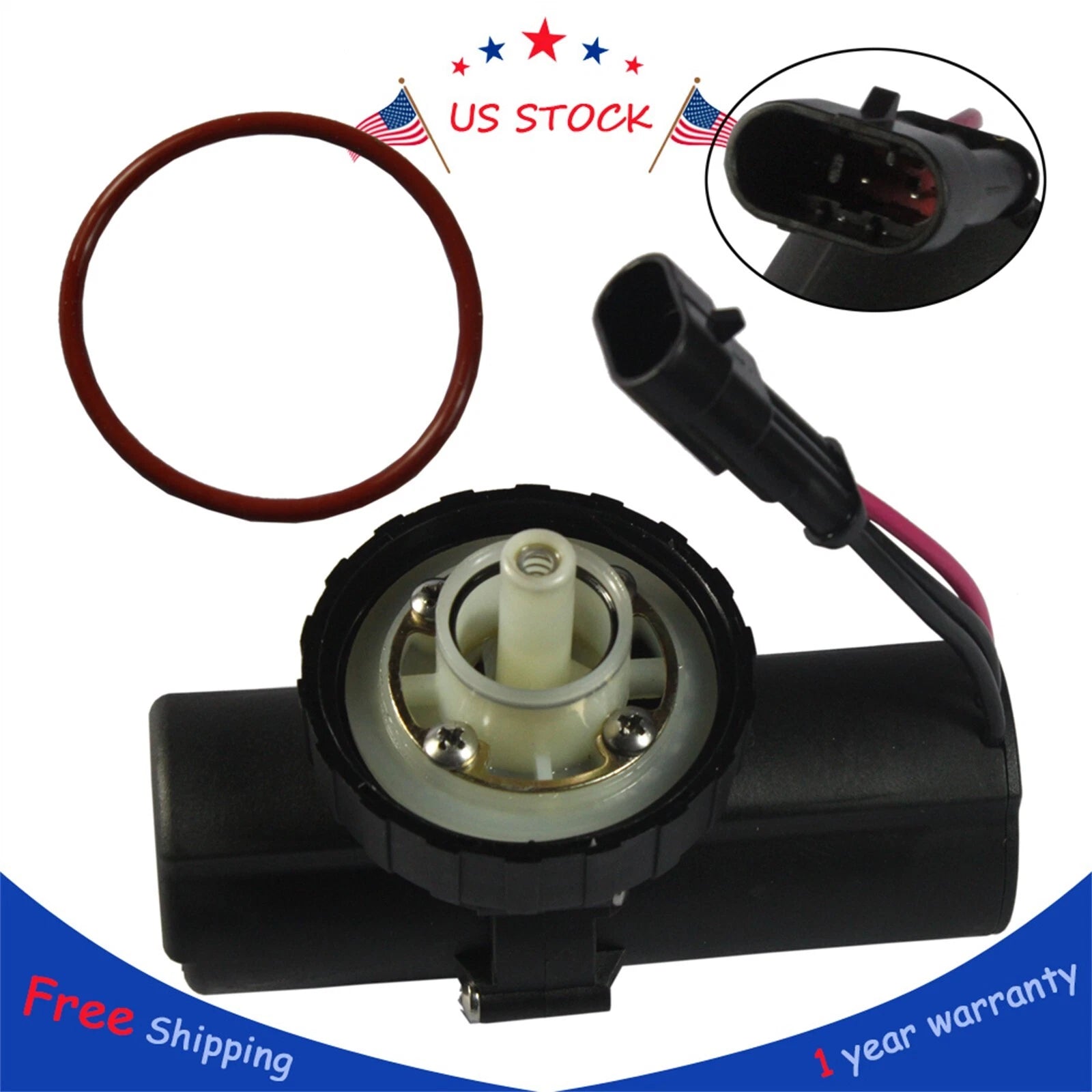 Electric Fuel Lift Pump for Ford New Holland 7010 TB80 TS100 655E (1990–2000)