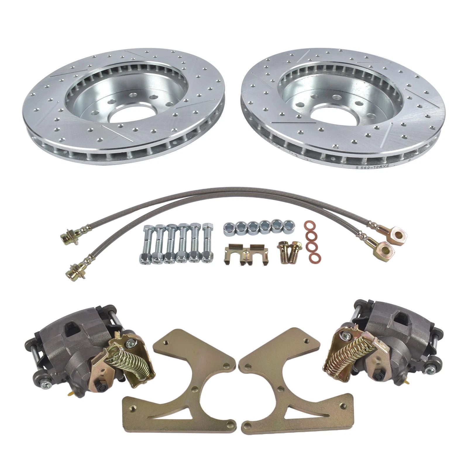 Rear Disc Brake Kit for GM 10 & 12 Bolt Olds 442 Cutlass (Year Range)