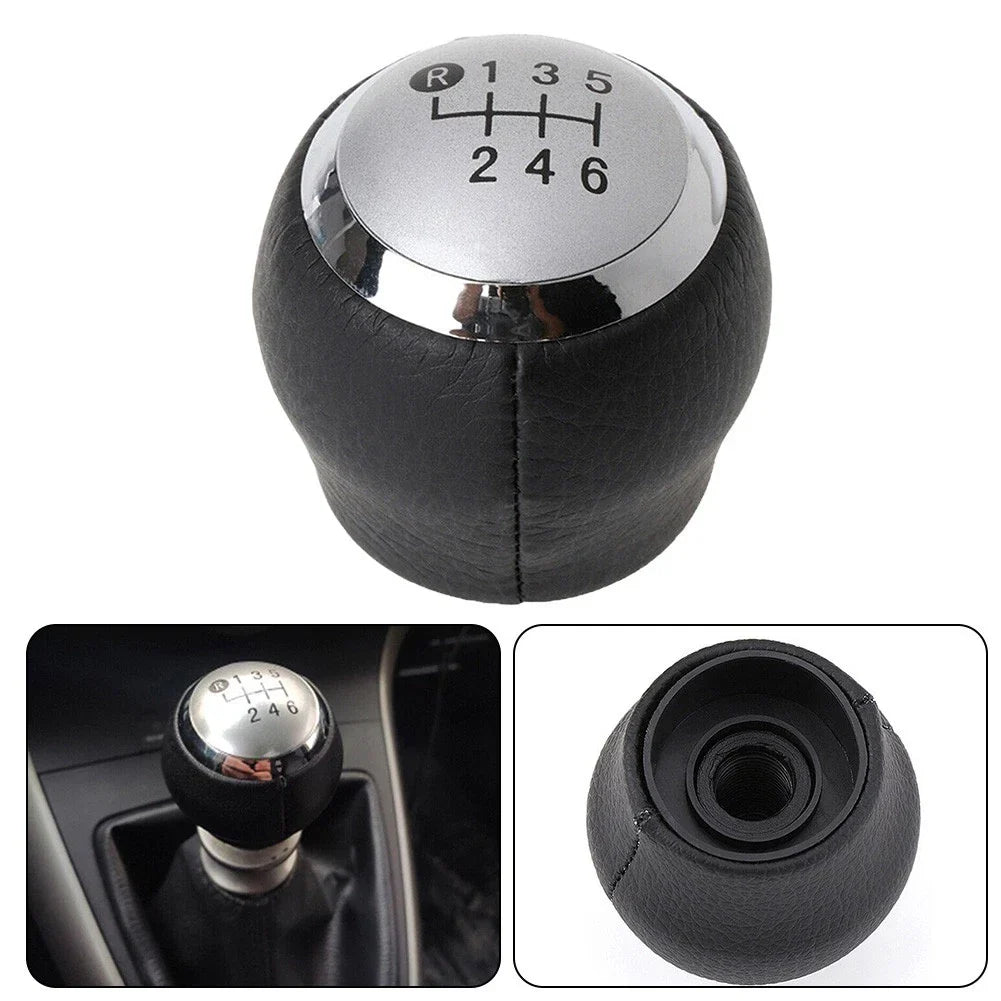 1x Gear Shift Knob for Toyota Aygo Corolla PU Leather