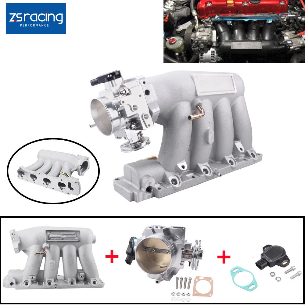 Intake Manifold & Throttle Body w/Sensor for Acura TSX (2004–2008), Civic Si (2006–2011)