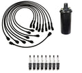 Ignition Wires & Coil & 8 Spark Plugs Kit for GMC Sprint (1971)