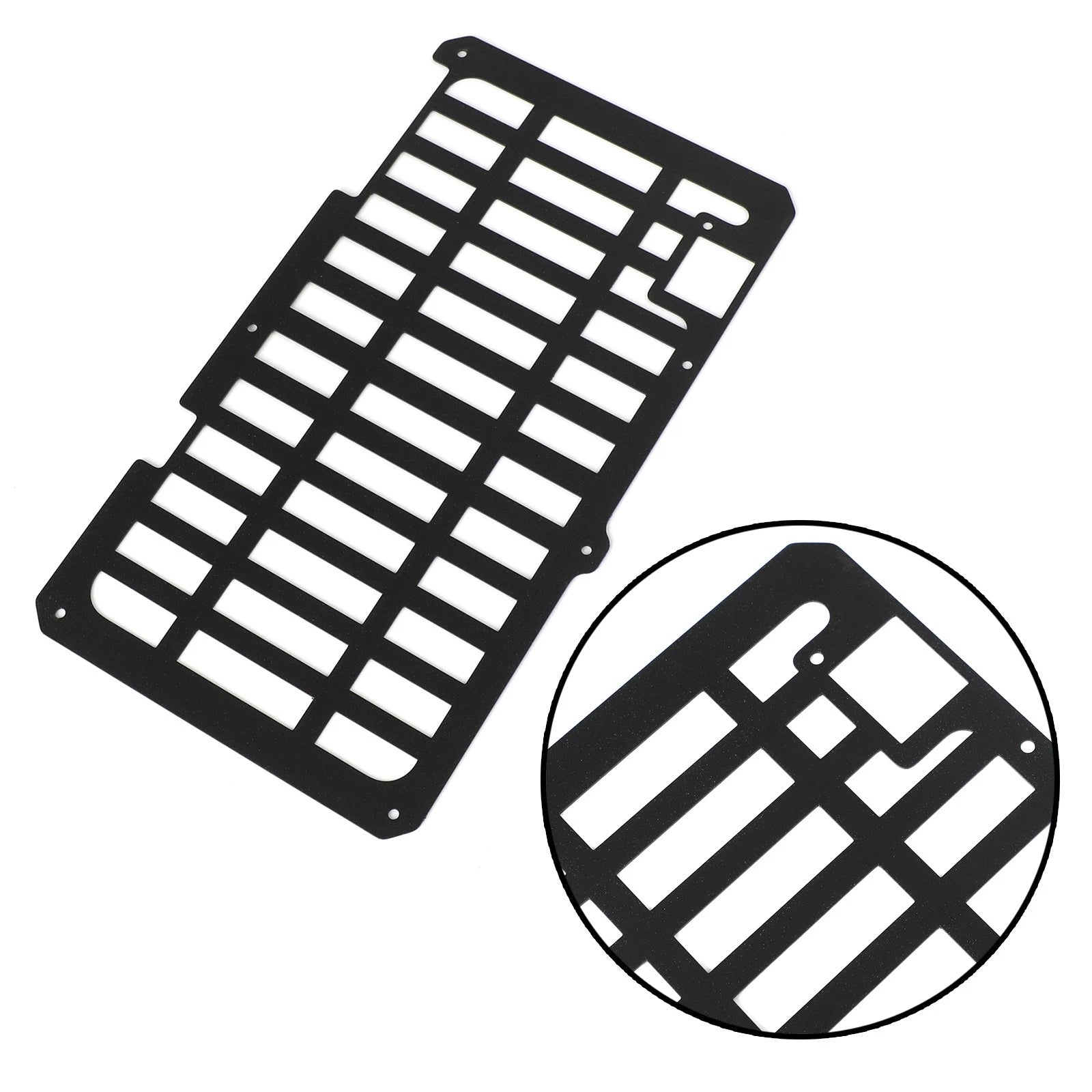 Radiator Guard Protector for Honda CRF300L (2021–2022) - Black