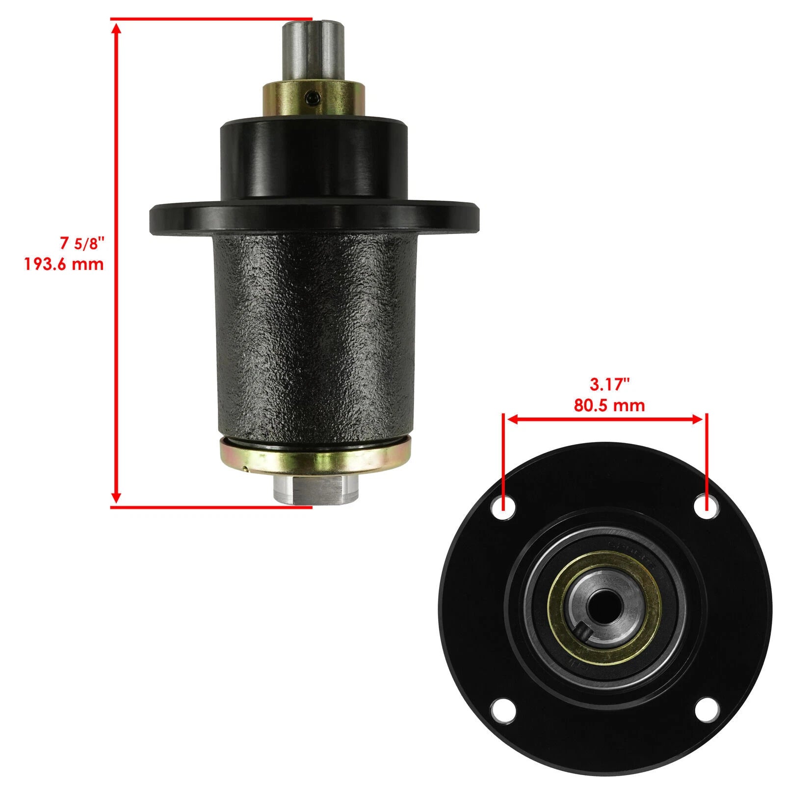 Spindle Assembly for Bad Boy (037601500, 037601550)