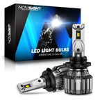 2X 9006 LED Headlight Bulbs Kit for NOVSIGHT (13000LM, Hi/Lo Beam)