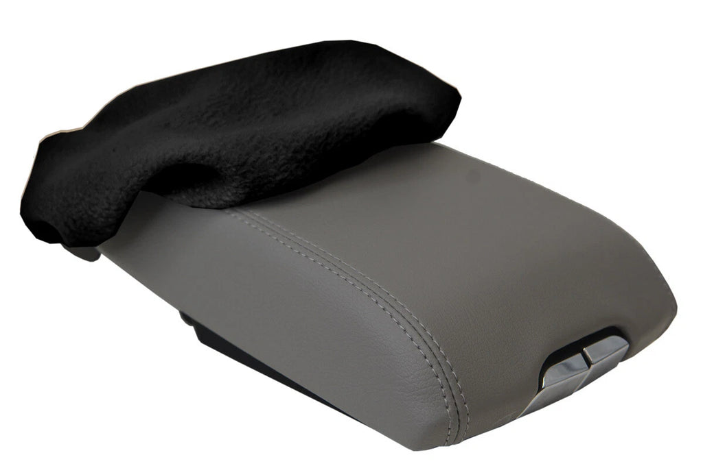 Console Lid Armrest Cover Protector for Cadillac SRX (2010–2016) Black