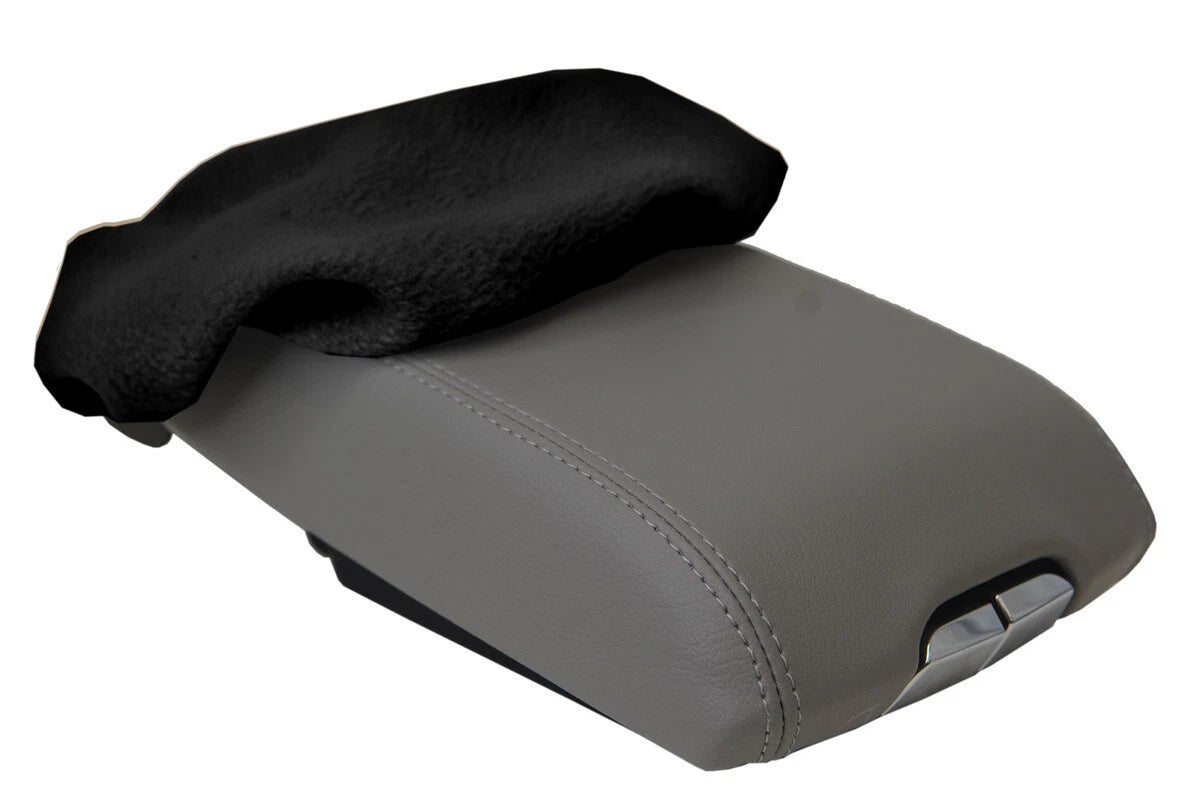 Console Lid Armrest Cover Protector for Cadillac SRX (2010–2016) Black