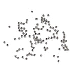 100pcs Fly Tying Beads Set in Gold and Silver for Fishing Flies