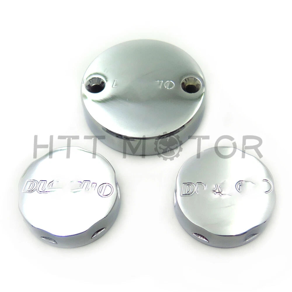 Chrome Fluid Reservoir Cap for Ducati Monster/SportClassic/Superbike/SuperSport (N/A)
