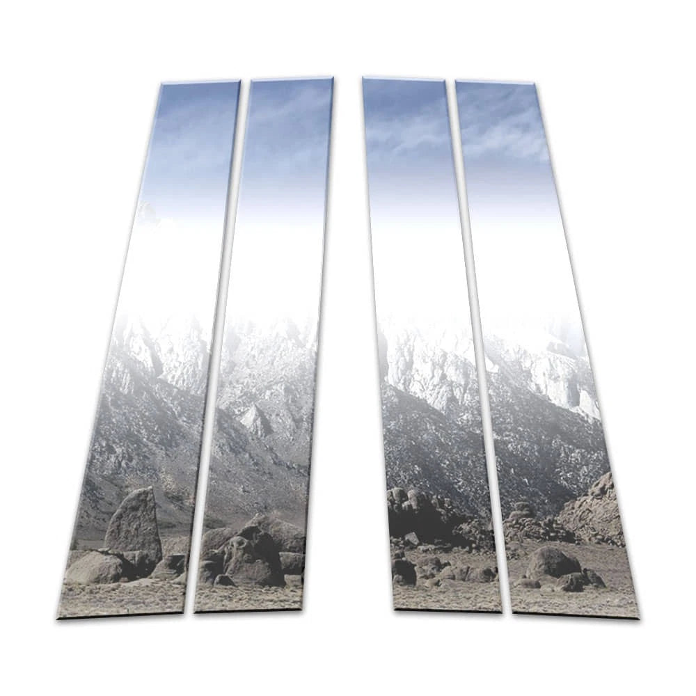 Chrome Pillar Post Covers 4Pc Replacement for Chevy Equinox (2010–2017)