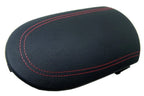 Center Console Armrest Cover for Nissan 370Z (2008–2019) Red Stitch