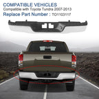 Chrome Rear Step Bumper for Toyota Tundra (2007-2013)