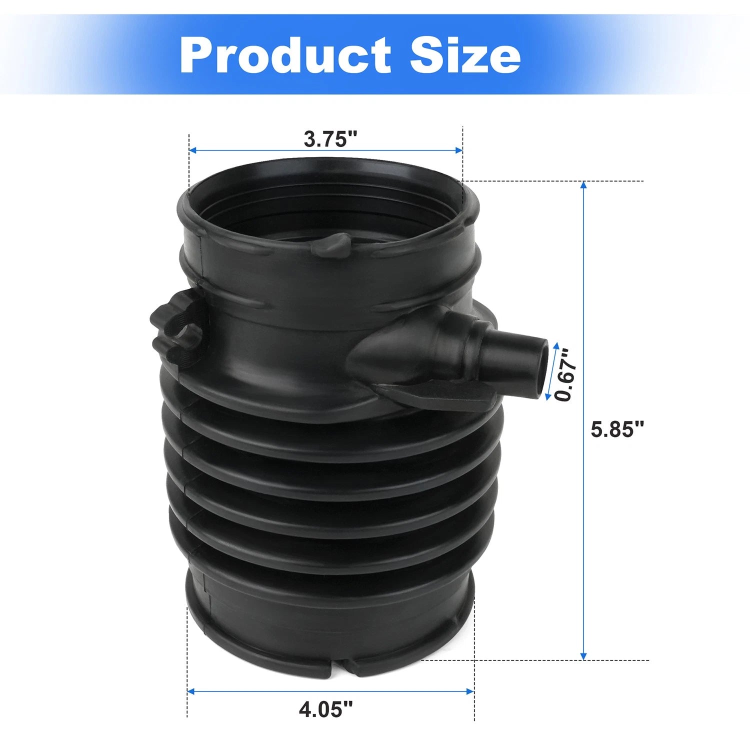 Air Intake Duct Tube Pipe for Acura TL 3.7L (2009–2014) 17228-RK2-A00