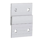 Set of 2 Aluminum Alloy Z Shaped Wall Panel Brackets for Display Mounting