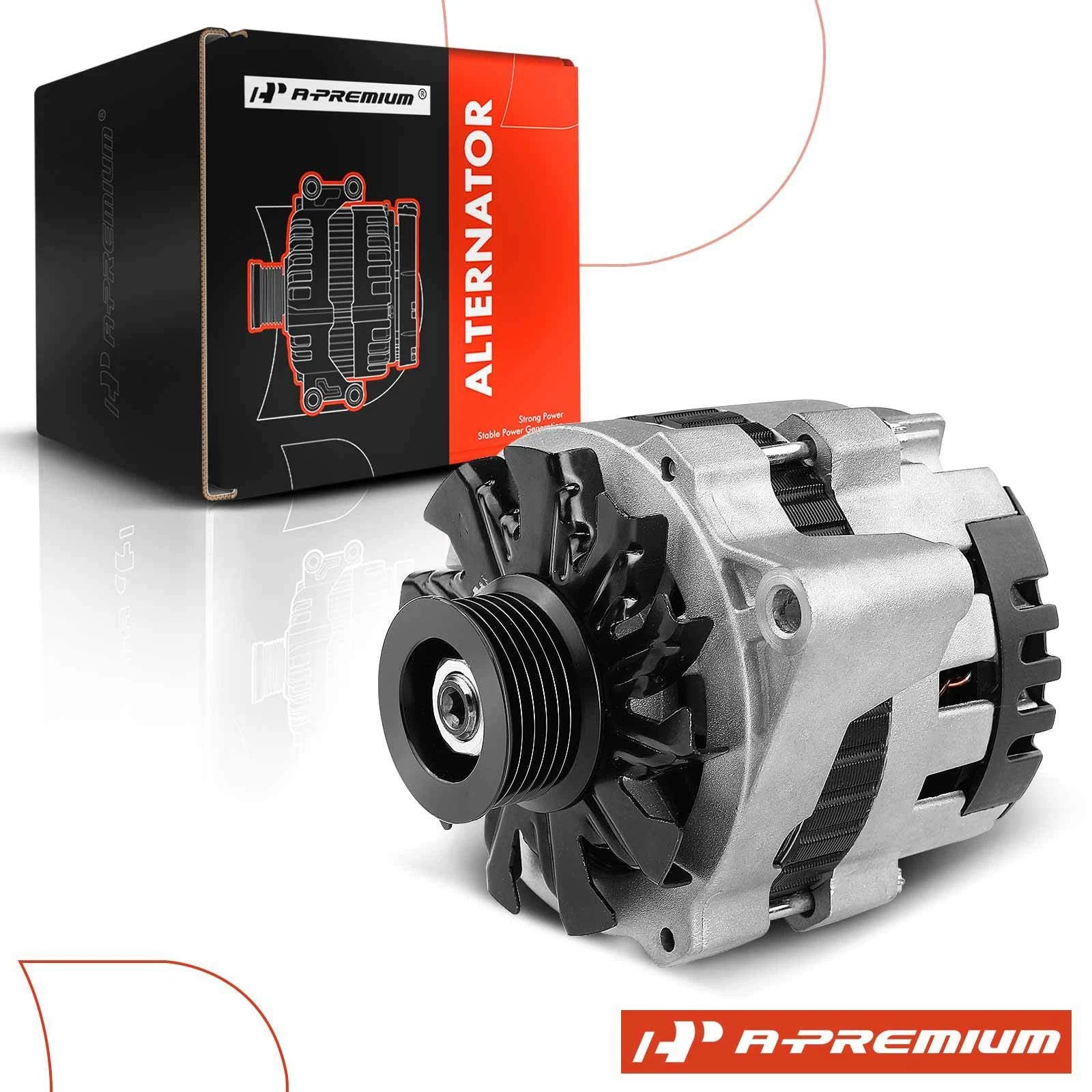Alternator for Chevrolet Corvette (1984–1996) 5.7L V8 105A 12V