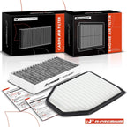 Engine & Activated Carbon Cabin Air Filter for Jeep Wrangler (2011–2017)