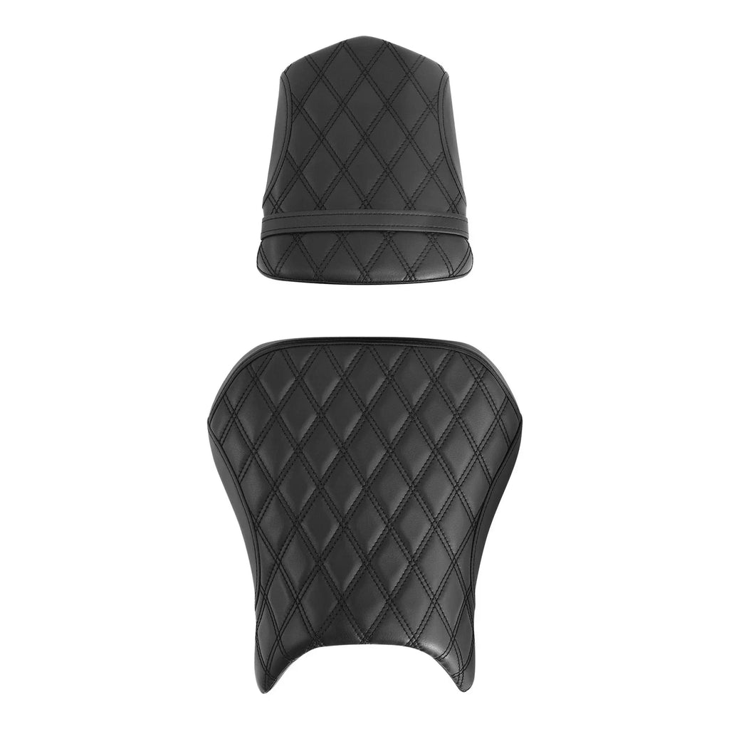 Black Driver & Passenger Seats for Yamaha YZF R1 (2000-2001)