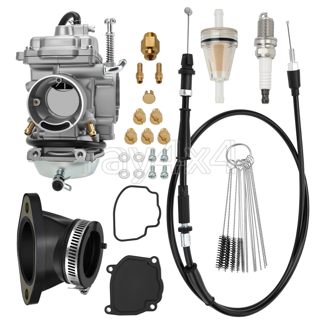 Carburetor & Intake Boot Throttle Cable for Polaris Sportsman 500 (1999–2008)