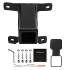 2" Trailer Hitch Receiver Kit for Polaris RZR PRO XP/4 (2020–2026) Black Steel