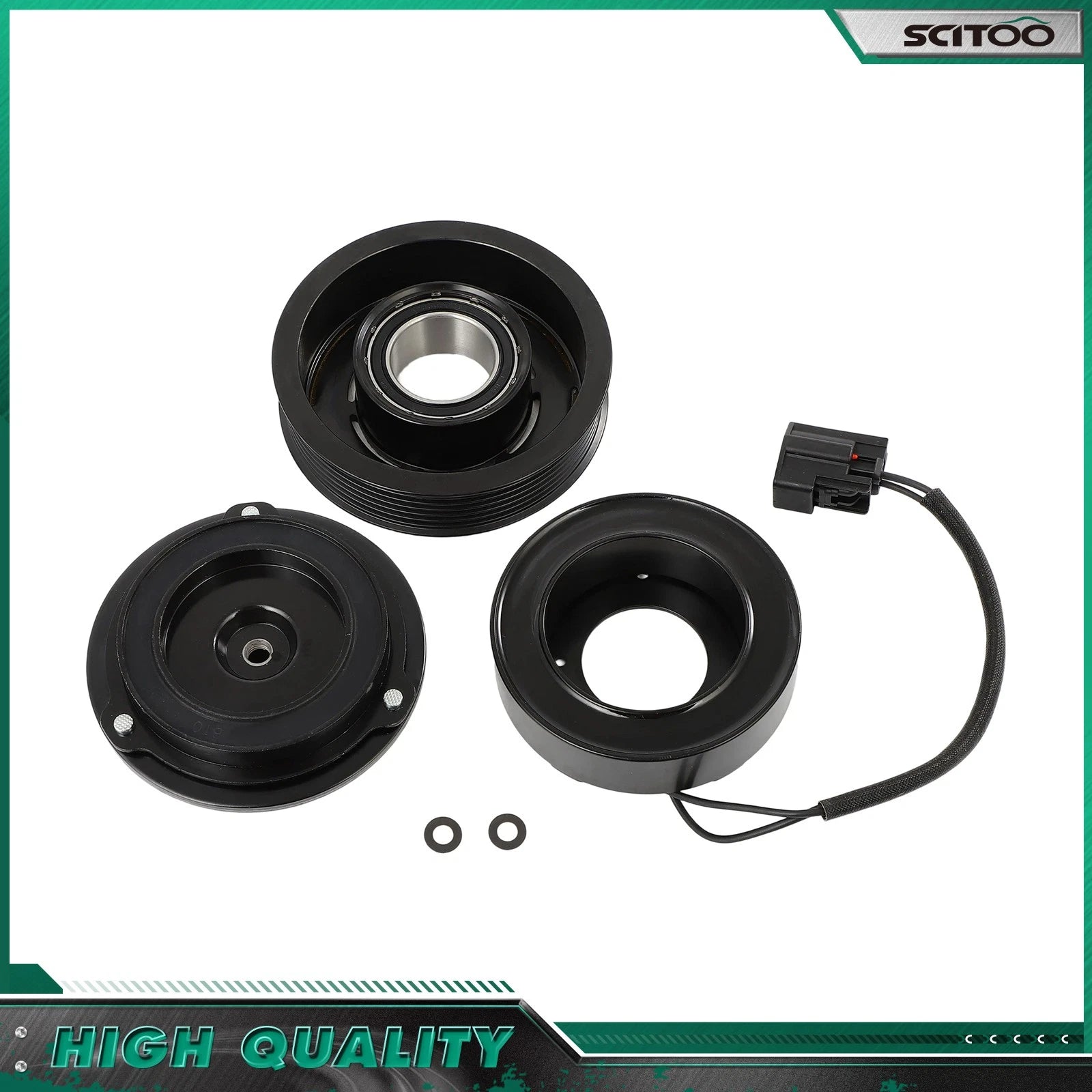 AC Compressor Clutch for Cadillac CTS 2.8L 3.6L (2004–2007)