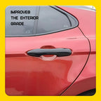 4X Exterior Door Handle Cover Gloss Black for Toyota Camry (2018–2025)