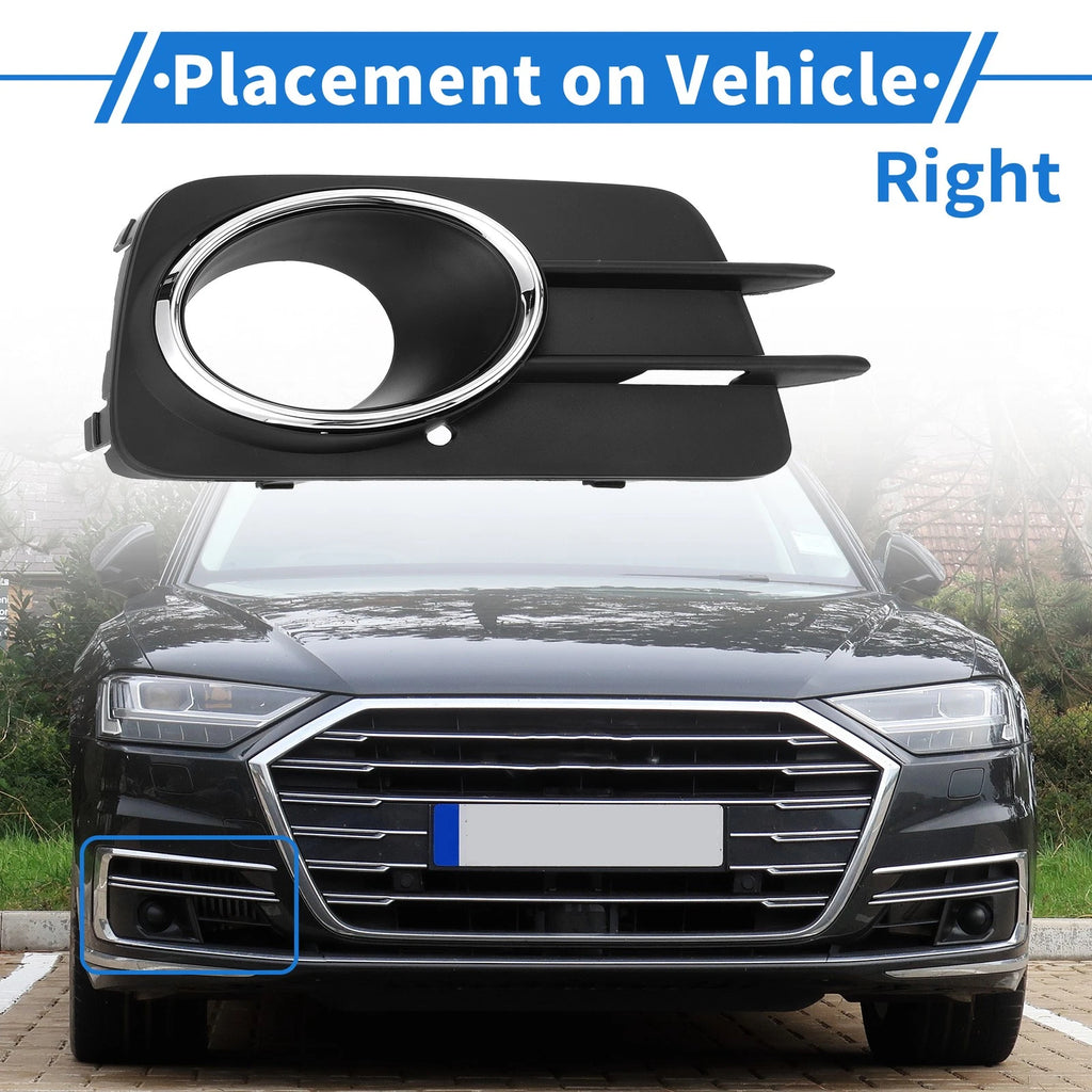1 Pc Fog Light Grill for Volkswagen Tiguan (2010–2012) No. 5ND853666