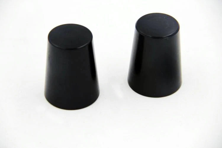 Grip Black Handle Bar Ends for Kawasaki Ninja 250 500 650R (2008–2012)