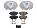 Front Brake Pad and Rotor Kit for Mazda 3 2.5L (2014–2018) NP725MB